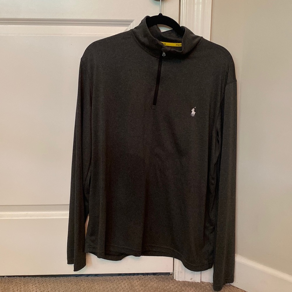 POLO Performance Quarter Zip Pullover - LARGE